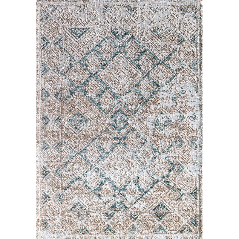 Performance Geometric Indoor Rug, Rectangle 8'  x 10'