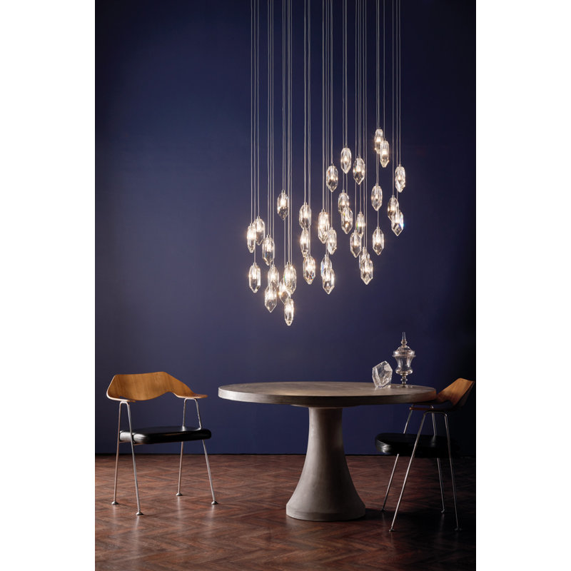 Azariel 12 - Light Crystal Pendant
