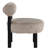 Ambre Vegan Shearling Fabric Upholstered Accent Chair-2026731446-2026731445