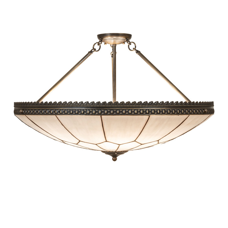 6 - Light Semi Flush Mount