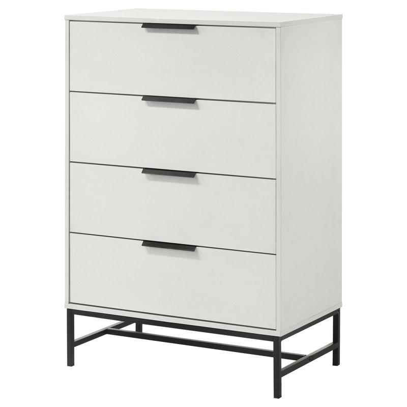 Campana 4-drawer Bedroom Chest White