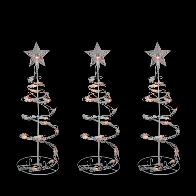 Décoration de Noël blanche 18 "