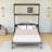 Soloma Queen Murphy Bed with Sofa Cushion-1853171214