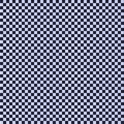 Tapis bleu à carreaux en laine