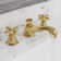 Widespread 2-handle Bathroom Faucet with Drain Assembly