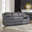 Manervia 3 Seater Faux Leather Reclining Sofa-289488743