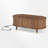 Coffee Table With Charging Station,Sliding Tambour Door & Storage-1705520982