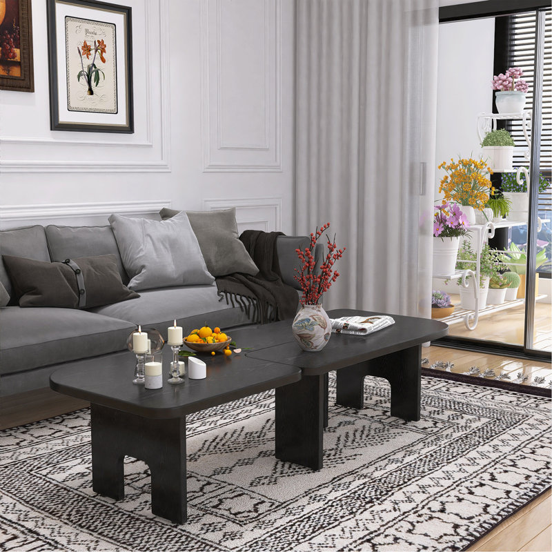 Ensemble de tables basses gigognes Modern Modern