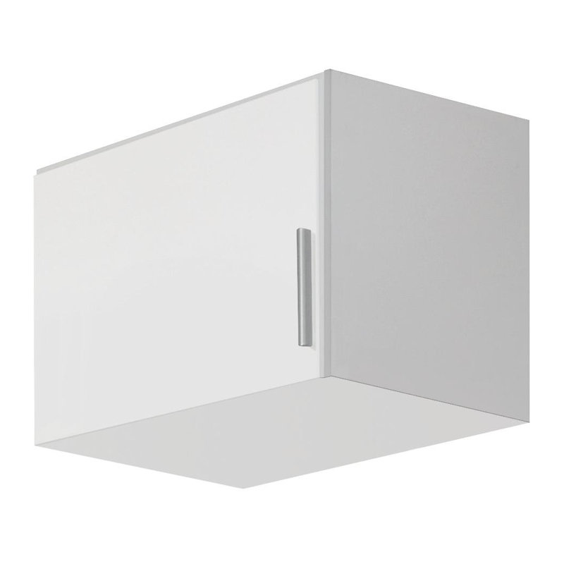 Celle 4 Door Wardrobe, Alpine white and highgloss white