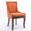 Chaise d'appoint en bois massif-2114431452