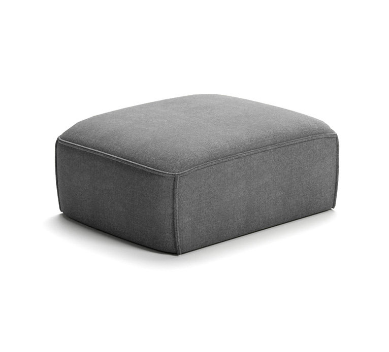 Flex Felix Modular System: Footstool, Dark Grey