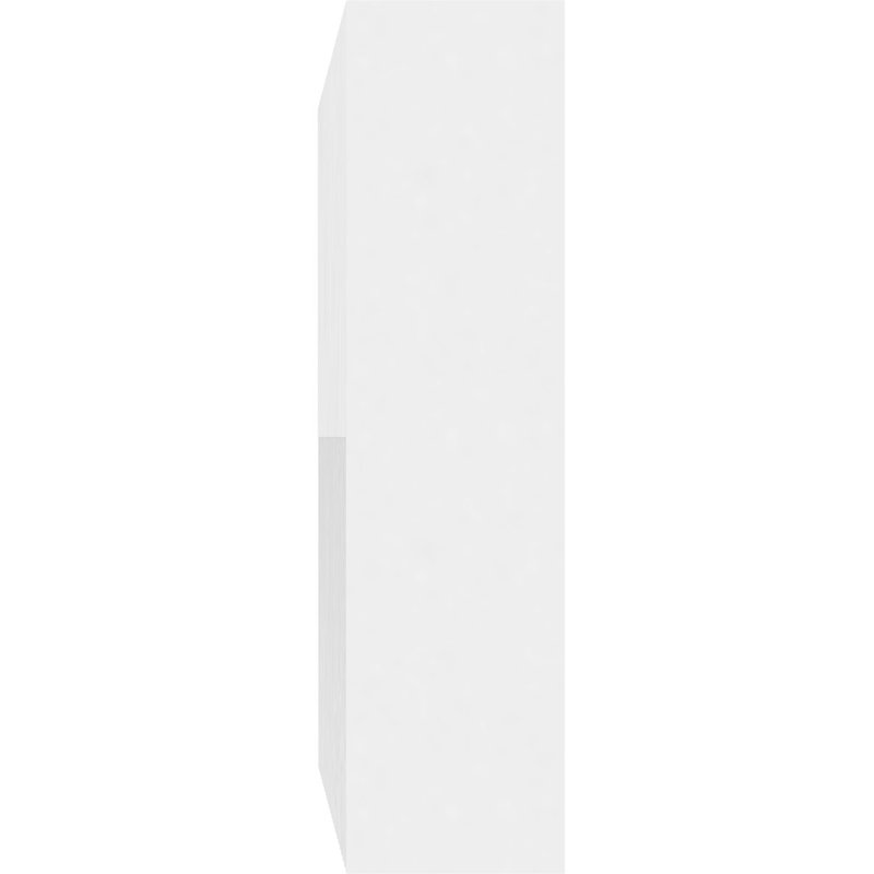 Garniture dentelée en PVC de qualité architecturale H 4 po x P 1 po x L 92 po Matthews, H 4 po x l 92 po x p 1 po