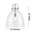 Luminaire suspendu à 1 tige Adae-1834203768-1834203751