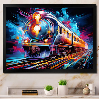 " Abstract Train Electric Rhythms "