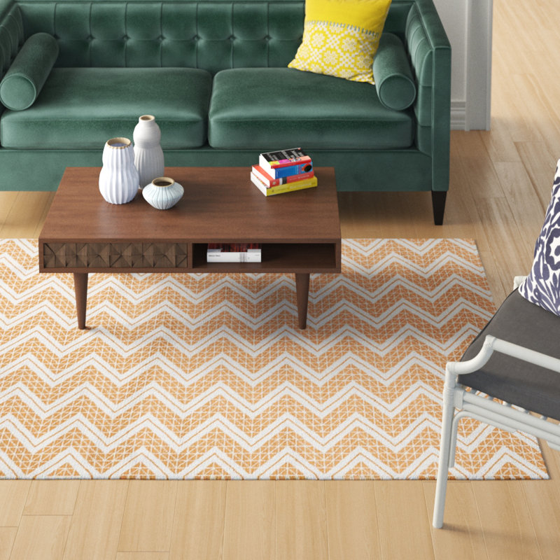 Stephenie Chevron Indoor Rug, Rectangle 5' x 7'