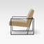 Fauteuil d'appoint en métal Ricci-384480132
