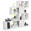 43'' H x 47'' W Ladder Bookcase-1442598277