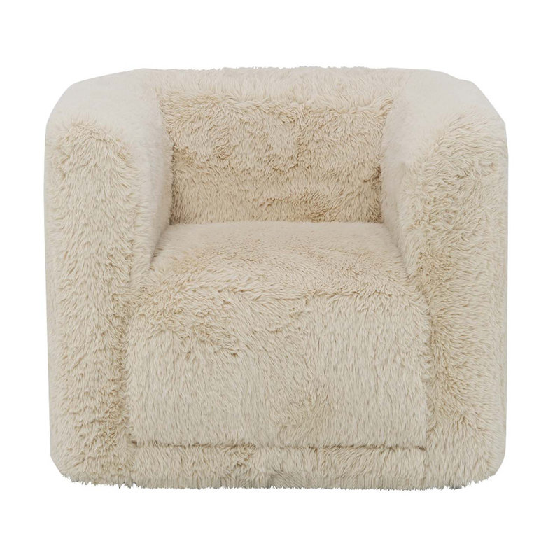 Chaise Upendo avec pivot, lin beige