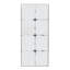Miroir mural 21 x 47 po