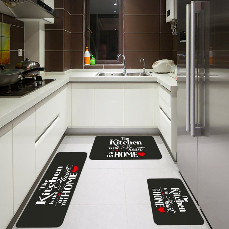 Ensemble de tapis de cuisine 3 pièces