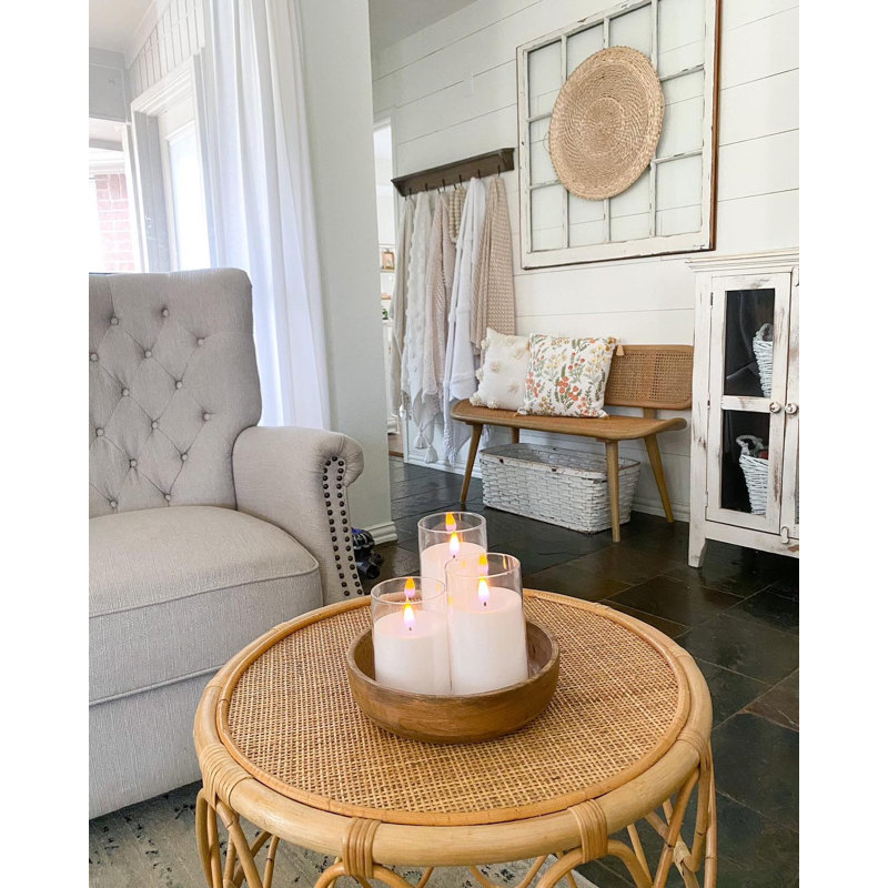Bol décoratif en bois Geetika en brun