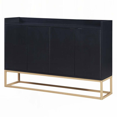 47.2"L Large Storage Console Table with 4-door by George Oliver