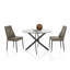 Merricks Round Metal Base Dining Table-58677547