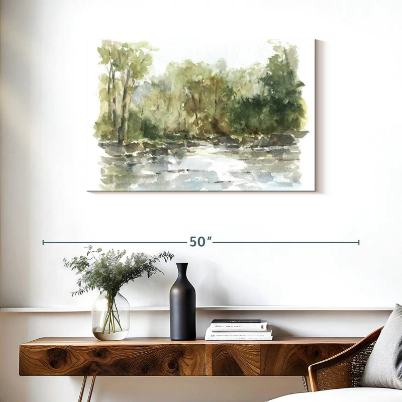 Avery Wooded Stream I, H 24 po x l 36 po