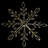 Snowflake Color Changing RGBWW Lighted Display