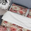 Ensemble de housse de couette rose et blanc avec dentelle romantique Whispers Flowers III-1025820481