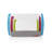 Coded 4 Piece Coded Cutting Board Set with Organizer