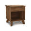 Linn 1 - Drawer Solid Wood Nightstand-64588203