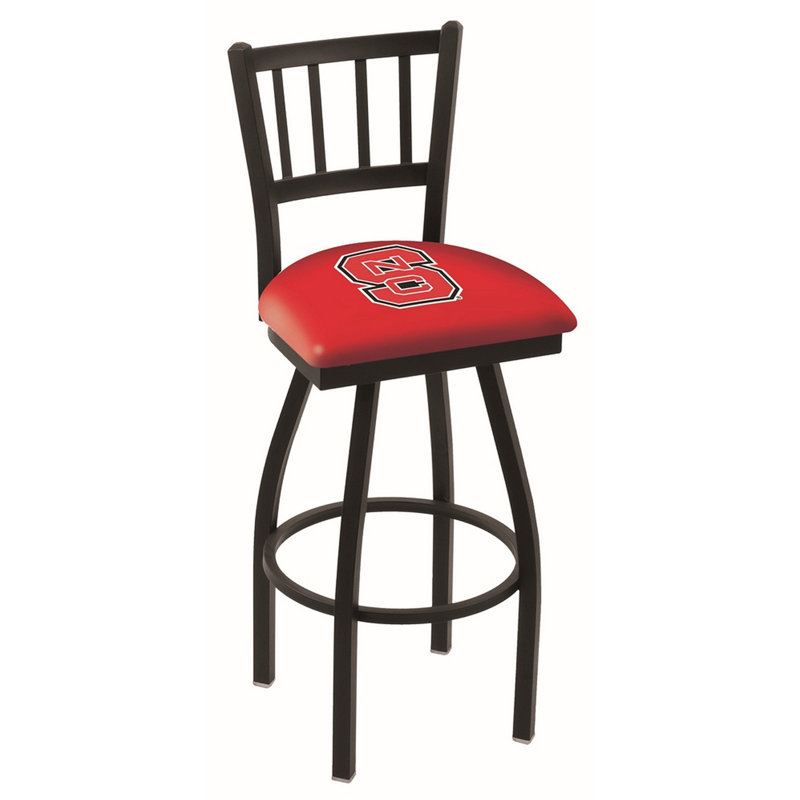 NCAA Swivel 30" Bar Stool, North Carolina State Wolfpack
