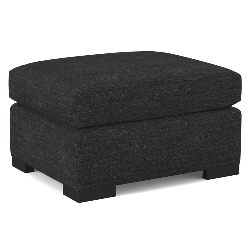 Square Ottoman, 61536-78, Black