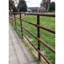 Field Field Fence 3 pi x 164 pi en acier galvanisé de calibre 13 avec filet gradué, argent froid