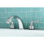 Kingston Brass Magellan Two-Handle Three-Hole Deck Mount Roman Tub Faucet-11265093
