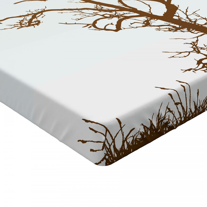 Owl Microfiber Fitted Sheet, Queen Fitted Sheet