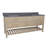 Meadowbrook 72'' Double Bathroom Vanity with Quartz Top-580058591
