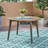 46.57" Wood Table, Gray, And Patio Practical Design-1425884782-1425884779