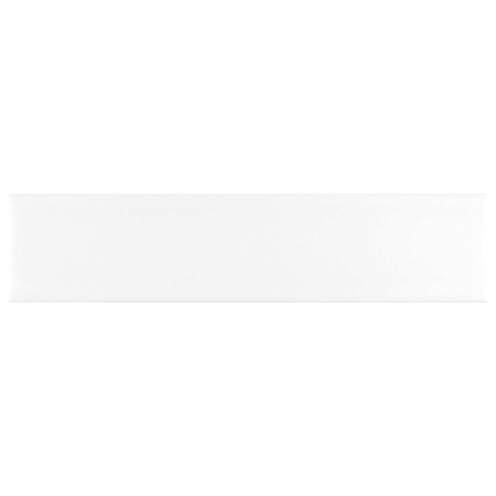 Metro Soho Ceramic Subway Tile, Matte White