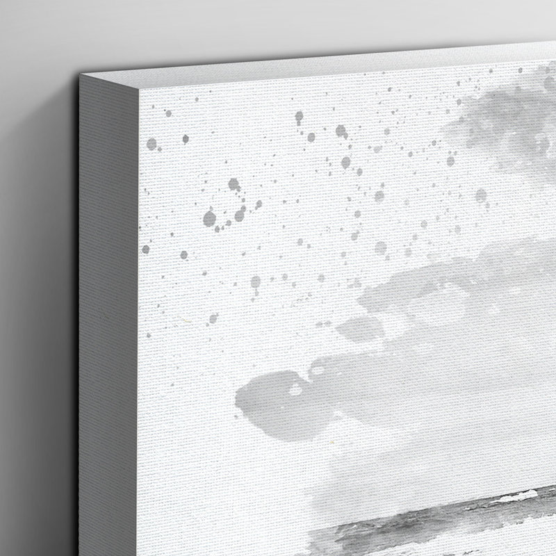 Seascape Beach Gymnastics Fitness - Wall Art, 40cm H x 60cm W, Wrapped Canvas