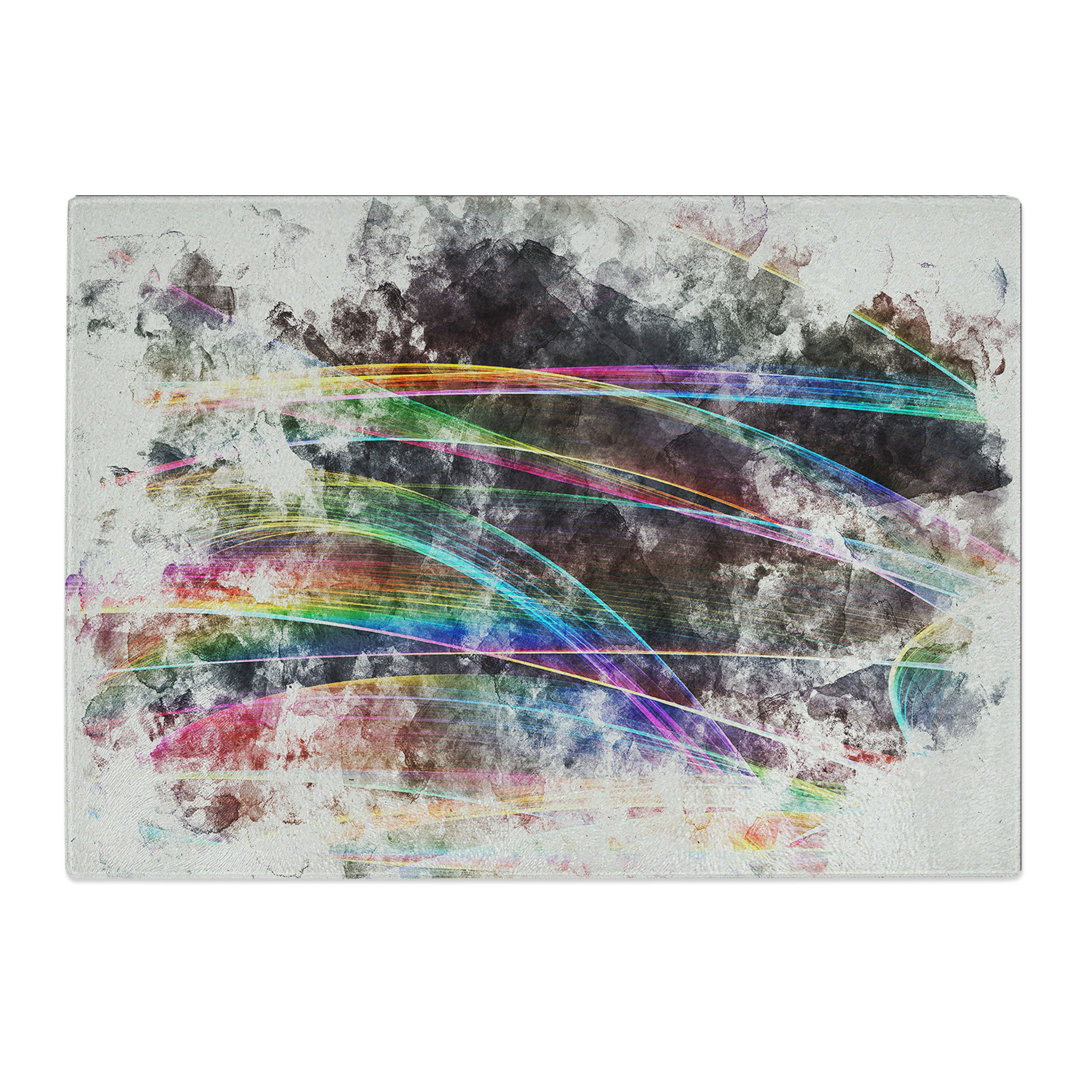 Vol (1) Watercolour Chopping Board