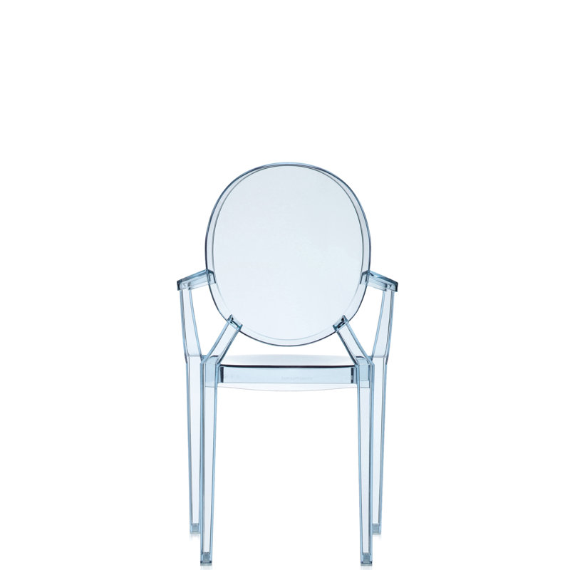 Ghost Outdoor Dining Armchair, Sky Blue