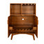 Armoire à vin rustique avec support et tablette réglable, buffet 31,5 po pour la maison, porte-verre inclus, porte-bouteilles
