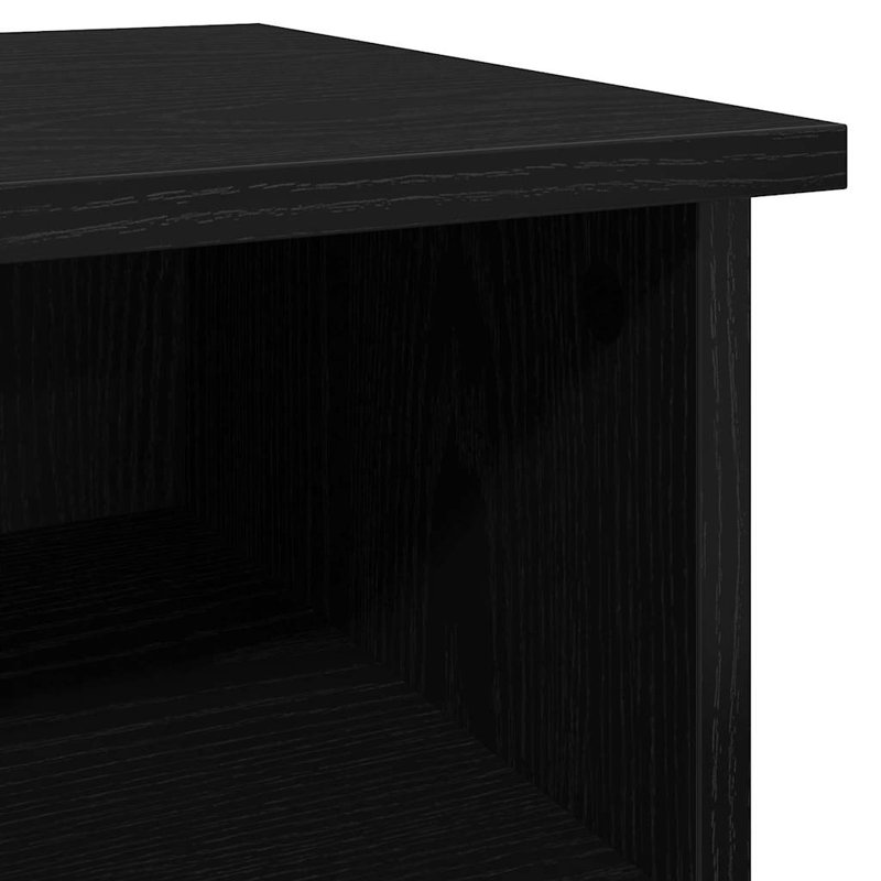100cm Sideboard, Black Oak