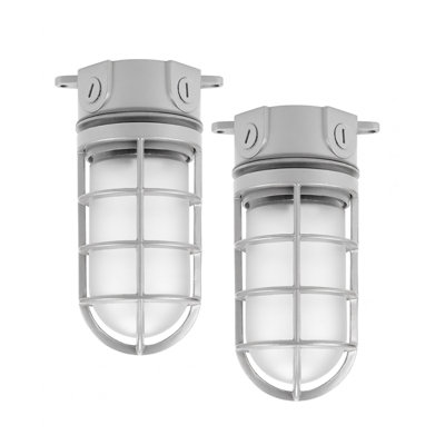 20W LED Vapor Proof Outdoor Light, 70W MH/HPS Equivalent, Wall-Mounted Jelly Jar