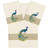 PENELOPE 4PC Embellished Towel Set 4 Piece 100% Turkish Cotton Towel Set-708120924-704119108