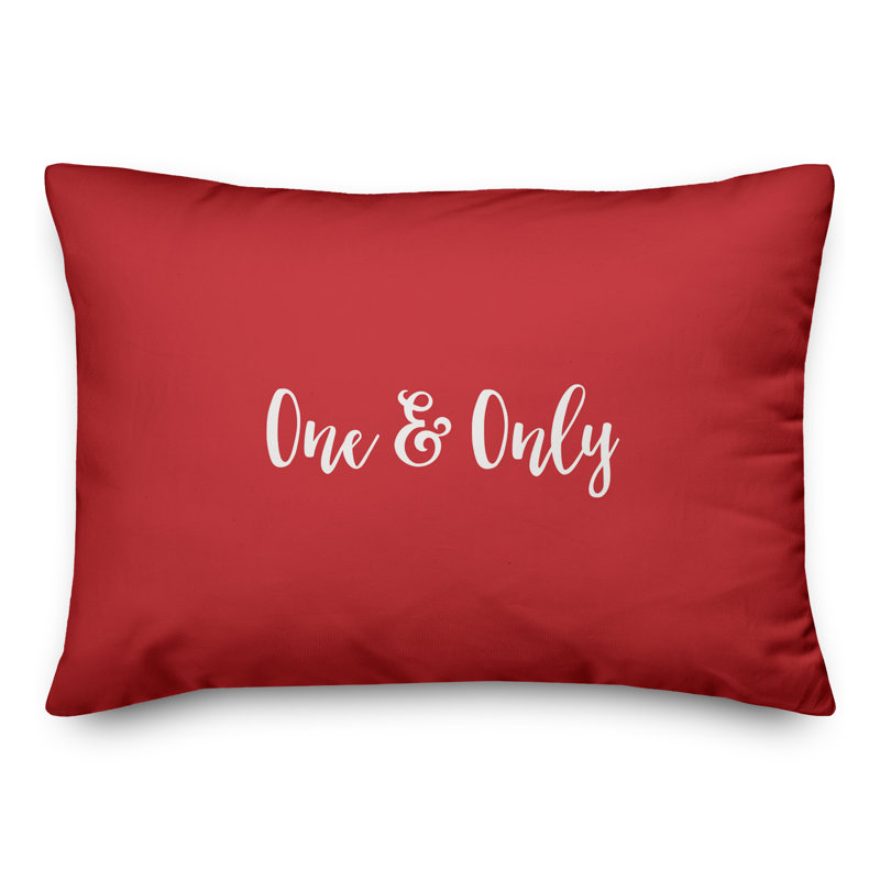 Throw Pillow, Red
