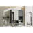 29'' X 28'' Modern Wall Mounted Bathroom Medicine Cabinet, Bathroom Wall Storage Cabinet With Mirror, Over The Toilet Space Saver Cabinet With Towels Bar-1913237697
