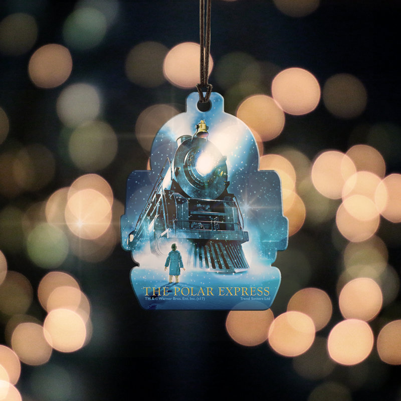 Polar Express Hanging Train Shaped Print